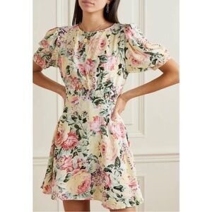 Faithfull the Brand Sidonie Mini Dress Venissa Floral NWT